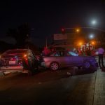 Conductor se da a la fuga tras provocar choque múltiple en el bulevar Cuauhtémoc Sur