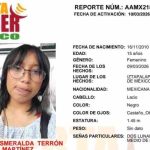 Se solicita la colaboración de la ciudadanía en localizar a Karla Esmeralda Terrón Martínez