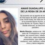 Pesquisa de Anahí Guadalupe Lara de la Rosa de 29 años de edad