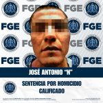 Obtiene FGE sentencia condenatoria de 22 años de prisión por homicidio calificado